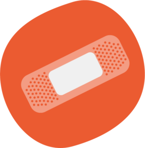 soins infirmiers (pansements, suivi de traitement, prise en charge de malaises, accidents, mal-être,...)
